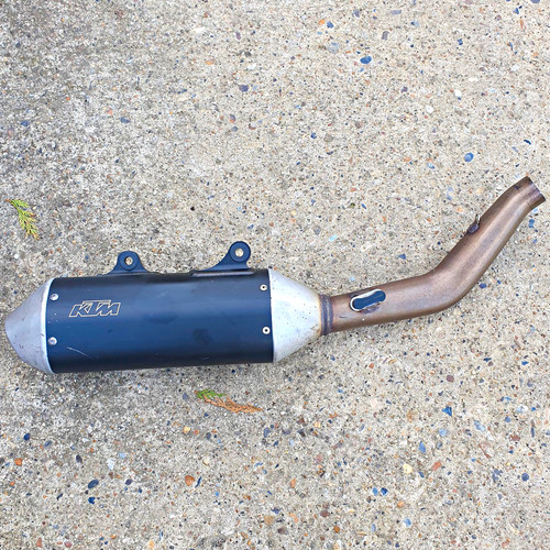 Ktm sxf 250 350f exhaust - ktm, 250/350f